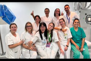 Vuelta de los nuevo Ciclo Formativo de Imagen para el Diagnostico y Medicina Nuclear en Modalidad 11 alumnos Erasmus17