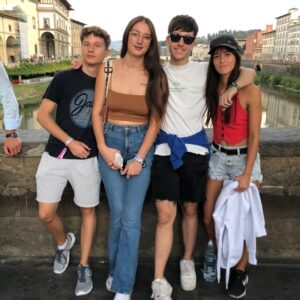 Alumnos Erasmus  de CAE en Florencia