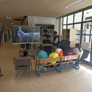 El alumnado de 1.º de ESO descubre la Prehistoria