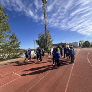 Aprendizaje activo y saludable en la pista de atletismo
