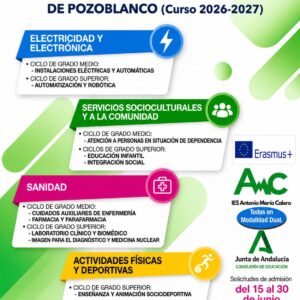 Descubre tu futuro profesional en el IES Antonio María Calero