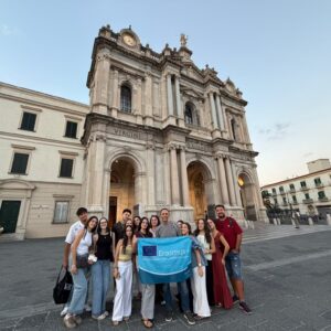 ALUMNOS DE CAE DE ERASMUS EN CASERTA